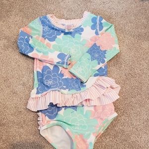 RuffleButts 2 piece swimsuit, 2t